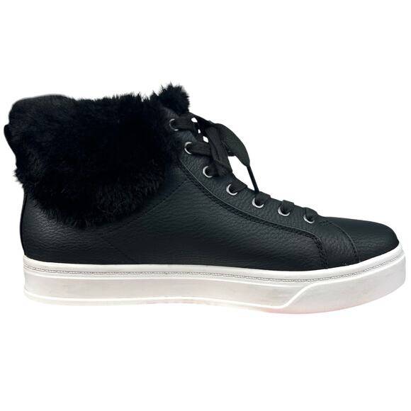 Koolaburra X UGG Women’s Sundell Black Cuffed Sneaker Boot Size US 10 - Picture 4 of 10